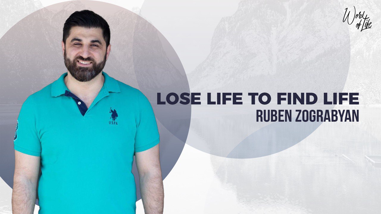 Lose life to find Life